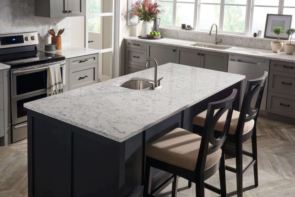 Rococo Lg Viatera Quartz Kitchen & Bath Countertops & Installation